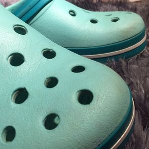 Teal croc bands size women’s 10 men’s 8